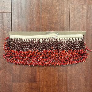 Beaded Fringe, Over 11 Yards, Made of Glass Beads, Great for Home Decor
